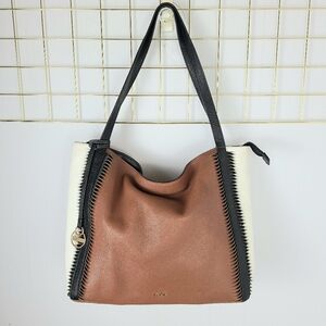Lodis Texas Leather Erika Large Tote Shoulder Bag